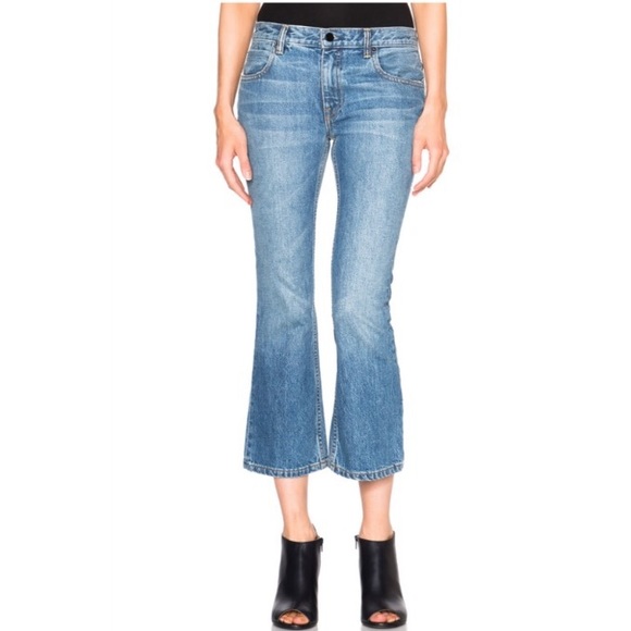 ✨ALEXANDER WANG✨Trap Cropped Boot Jeans - Picture 2 of 5